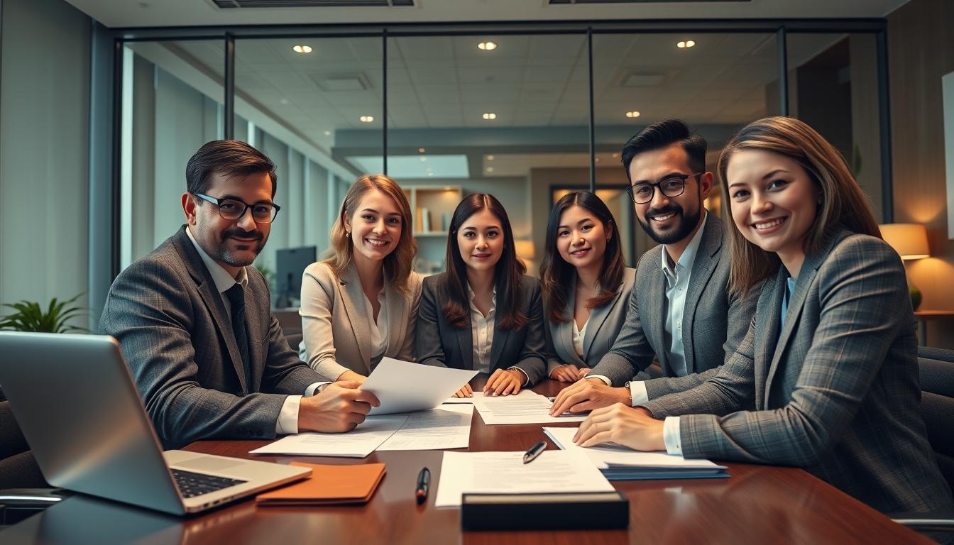 Senior legal support team